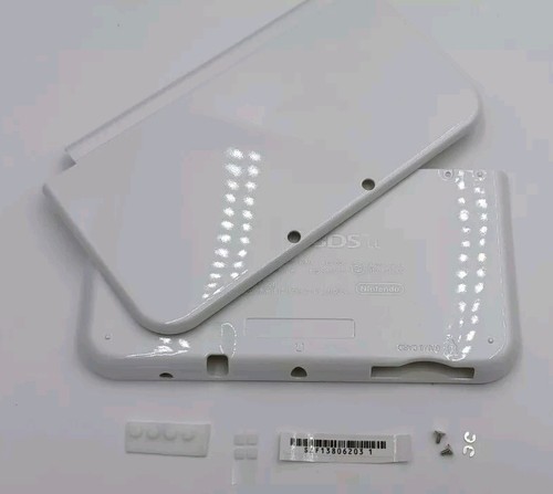 New Nintendo 3ds Xl LL White Replacement Shells Front+Rear+