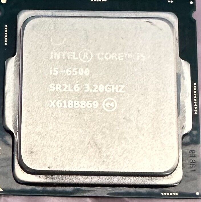 Intel SR2L6 Core i5-6500 3.2GHz 6th Gen LGA1151 Socket Quad-Core Processor