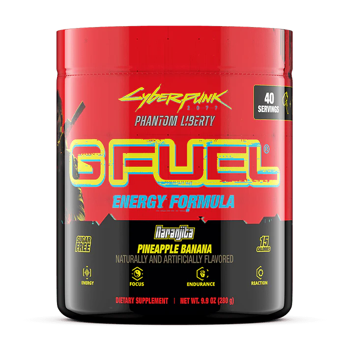 gugu G Fuel Cyberpunk 2077 Phantom Liberty Naranjita Tub Energy