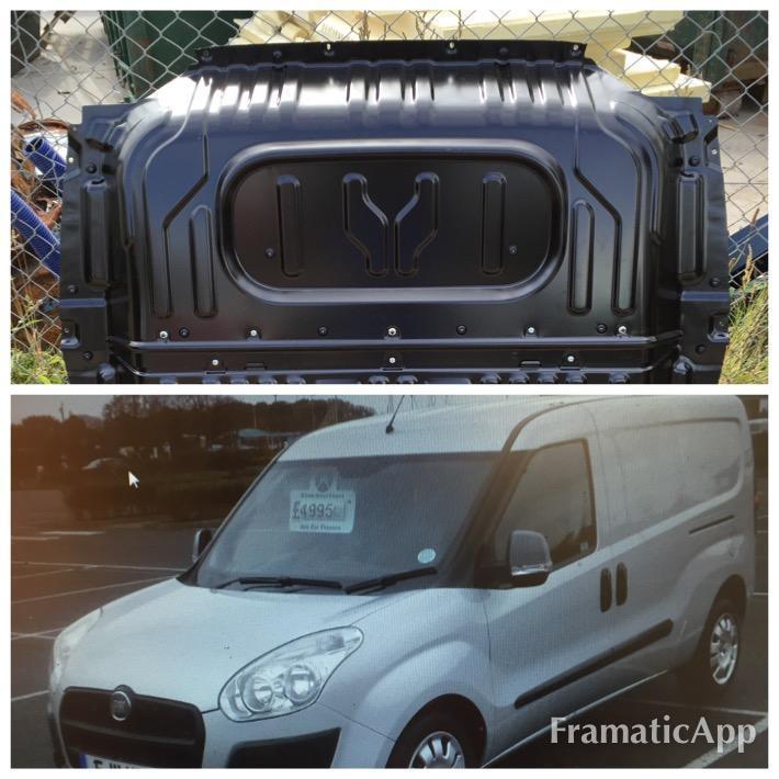 BRAND NEW VAUXHALL COMBO STEEL BULK HEAD 2012 ONWARDS LINED BULKHEAD