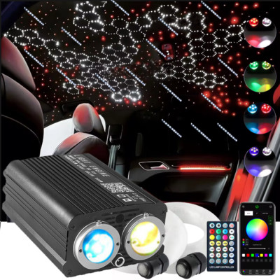 1200X Car Headliner Star Light kit Twinkle Meteor shooting star Ceiling Lights