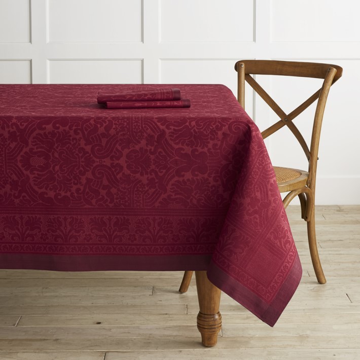 NWT Williams Sonoma Madison TABLECLOTH 70