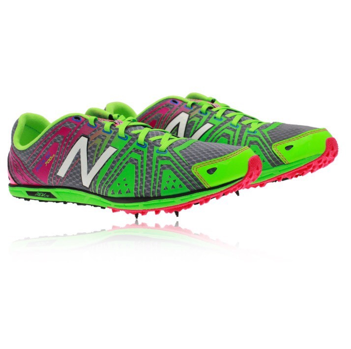 New Balance Track Spikes Running Shoes XC700v3 Pink/Green WXC700PS Women's 9.5