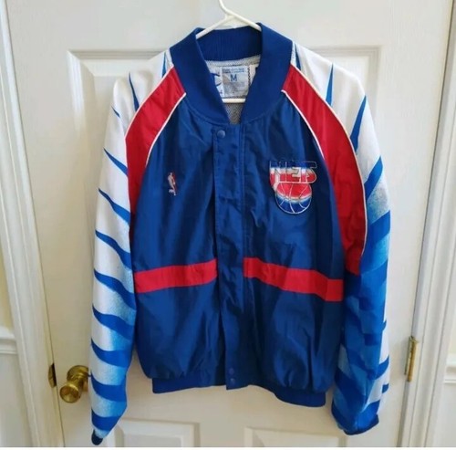 Vintage 90s NBA New Jersey Nets Champion Jacket Men's M | eBay