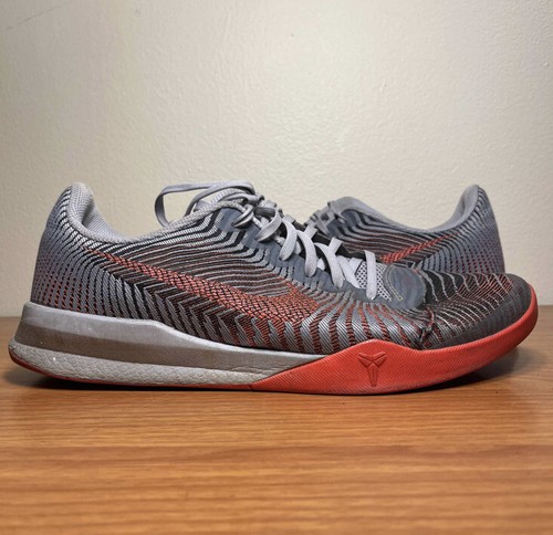 Nike Kobe KB Mentality 2 Crimson Wolf Grey Size 11.5 Nike Kobe KB Mentality 2 Crimson Wolf Grey Size 11.5