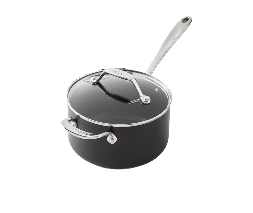 All-Clad Essentials Nonstick 2.5-qt Sauce Pan with Lid All-Clad Essentials Nonstick 2.5-qt Sauce Pan with Lid