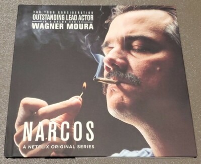 Narcos, Wagner Moura  Netflix Season 2 FYC Emmy Promo DVD 3 Episodes 2017 
