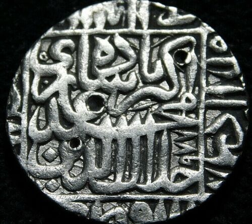 India Mughal Empire  Emperor Akbar (1556- 1604) Era  One Rupee  Silver 224-208