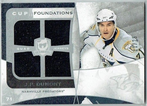 2008-09 Upper Deck The Cup - J.P. Dumont #CF-JP