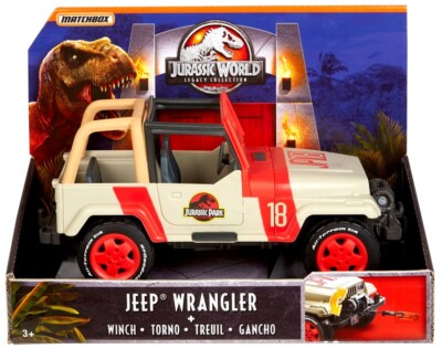 その他 Jurassic World Jeep Wrangler 12 Matchbox Jeep Wrangler, Jurassic World Legacy Collection #12