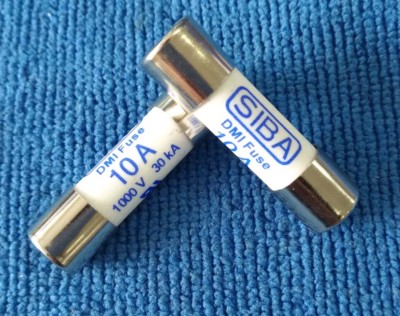 SIBA 10A 1000V DMI FUSE for Fluke Multimeter F15B F17B F18B Meter 10*38MM
