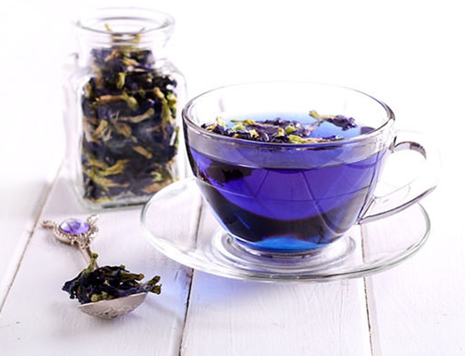 Details About 100 Thai Pure Organic Natural Dried Butterfly Pea Tea Blue Flower Tea Healthy
