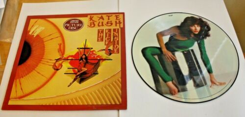 Kate Bush The Kick Inside Picture disc vinyl 2nd press Oval sticker M-/Ex cond