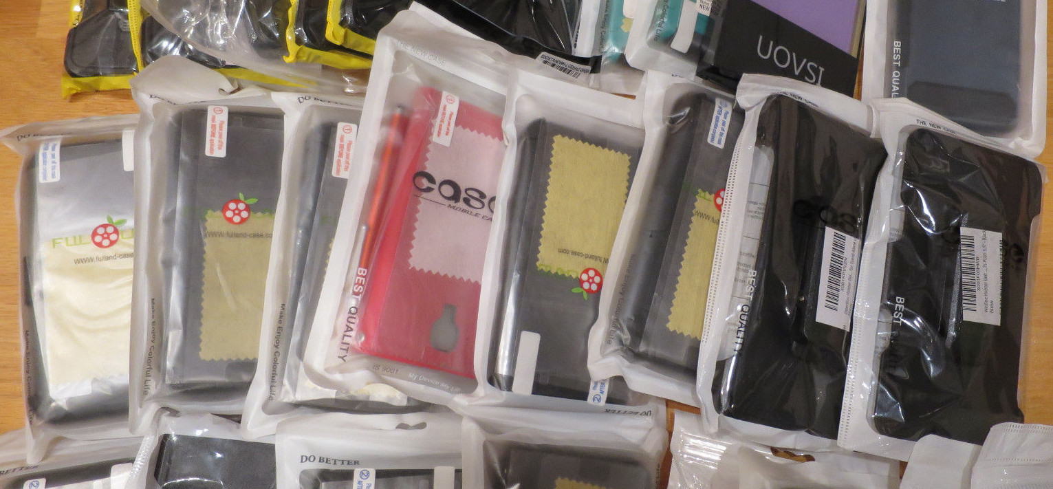 Huge Lot of Mixed Protectors and Cases Liquidation Lot #115