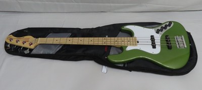 Roger Sadowsky Design RSD MetroExpress JJ 4 String Jazz Bass Sage Green Metallic