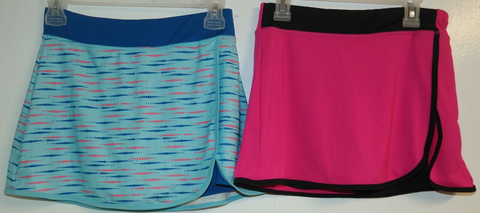 Lot Of 2 Danskin Now Girls Size L 10/12 Tennis Skorts Shorts