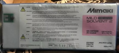 Mimaki Ink Cartridge Mild Solvent 2 JV2 JV3 Series Light Magenta Spc-0360LM