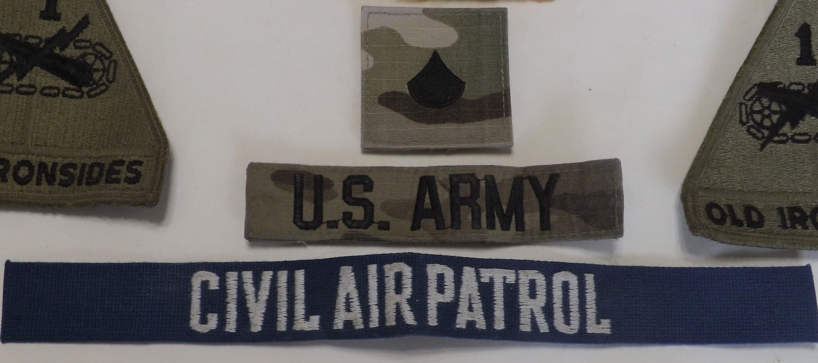 PATCHES - ARMY - BOWLING - PENNSYVANIA CENTRAL AIRLINE - MUSICFEST ORLANDO MORE