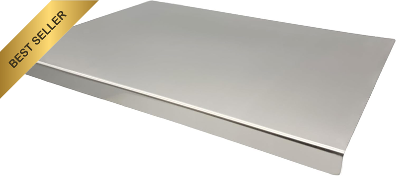 Stainless Steel Cutting Board for Kitchen Counter, Chopping Mat for Meat, Fruits