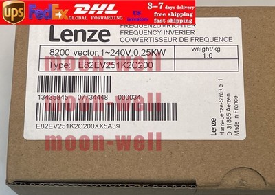 NEW Lenze E82EV251_2C200 Frequency Inverter 8200 Vector E82EV251K2C200 US Seller