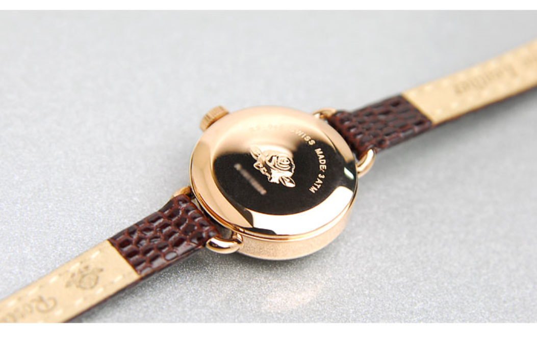 Pre-owned Rosemont Watch Rs45-05rm-br Lady Ems Shipping