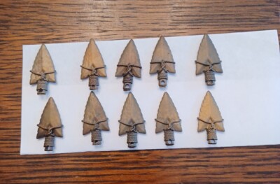Arrow Heads for Jewelry   Brass Cast  Arrow Heads for Jewelry