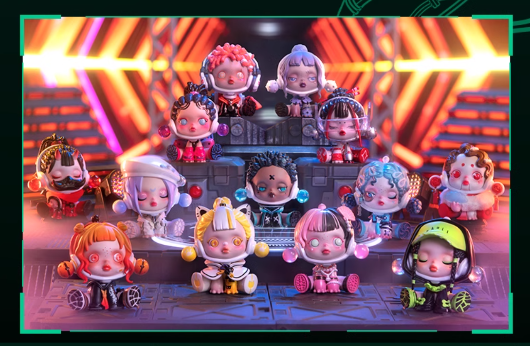 POPMART SKULLPANDAなど23点おまとめBOX PopMart Skullpanda City Of The Night Series Confirmed Blind