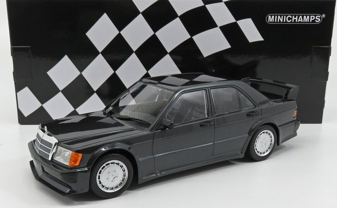 Minichamps 1990 Mercedes 190E 2.5-16 Evo 1 Blue Black 1:18