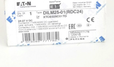NEW EATON DILM25-01(RDC24) Contactor