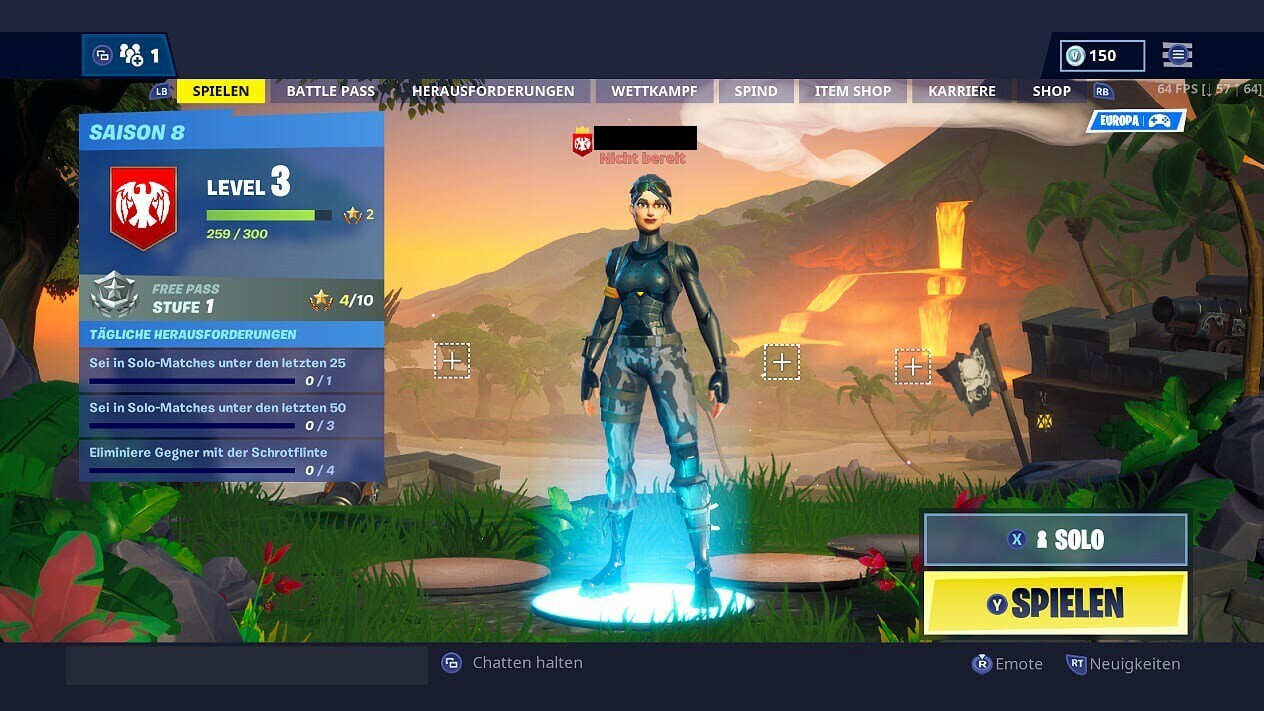 Fortnite John Wick Account Mit Maxed Season 3 Battlepass Pc Ps4 - startseite