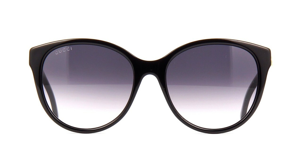 Pre-owned Gucci Gg0631s Black/grey Shaded (001 A) Sunglasses In Gray