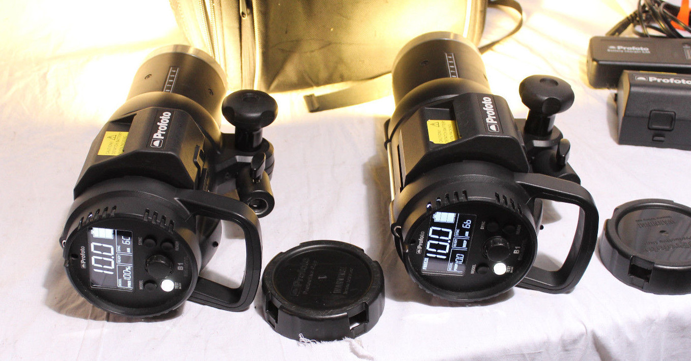 Profoto B1 500 AirTTL 2-Light Location Kit with Backpack and four batteries #2