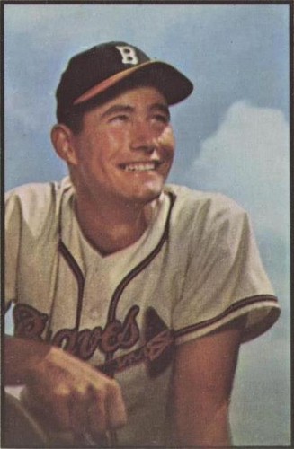 1985 Dover 1953 Bowman Color Reprints - Joe Adcock #151