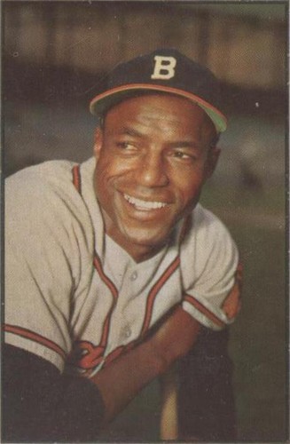 1953 Bowman Color - Sam Jethroe #3