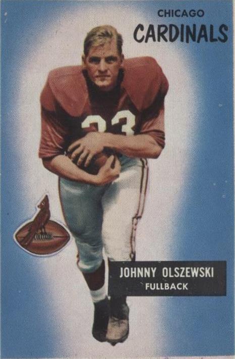 1955 Bowman Johnny Olszewski #3