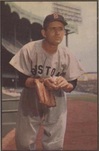 1953 Bowman Color - Mel Parnell #66