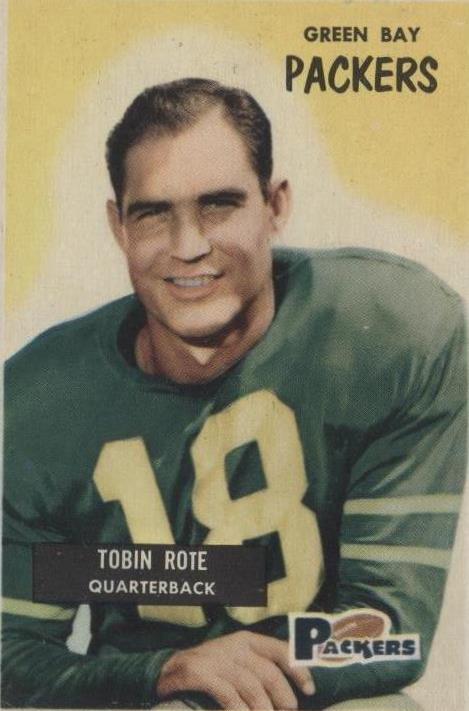 1955 Bowman Tobin Rote #74