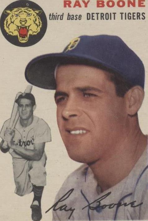 1954 Topps - Ray Boone #77