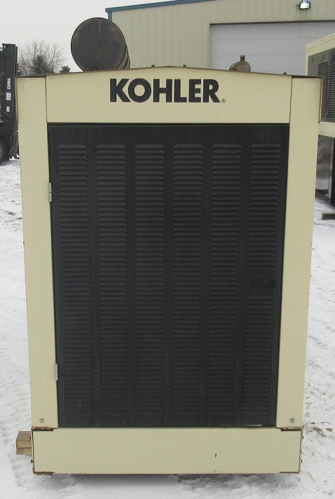 125 kw Kohler / GM Natural Gas or Propane Generator / Genset - Load Bank Tested