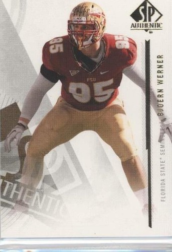 2013 SP Authentic Bjoern Werner #CC-55