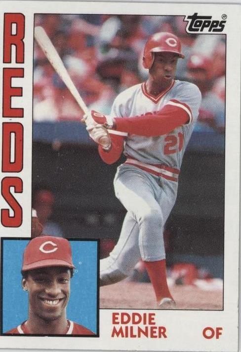 1984 Topps - Eddie Milner #34