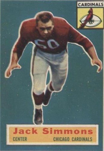 1956 Topps Jack Simmons #82