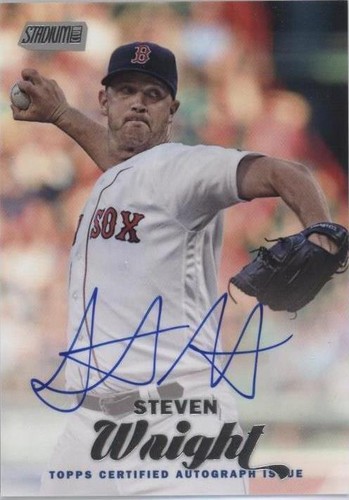 2017 Topps Stadium Club - Steven Wright #SCA-SW