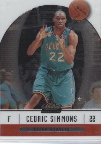 2006-07 Topps Finest - Cedric Simmons #69