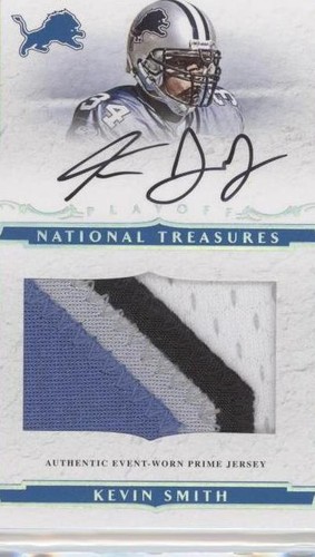 2008 Playoff National Treasures Kevin Smith #108
