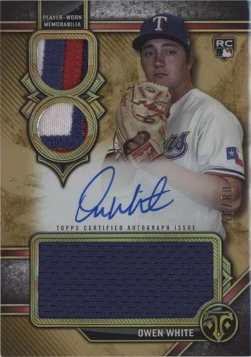2024 Topps Triple Threads - Owen White #FPAR-OW