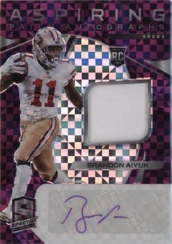 2020 Panini Spectra Brandon Aiyuk #10