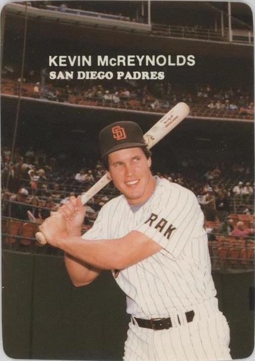 Mother's Cookies 1985 San Diego Padres - Kevin McReynolds #3