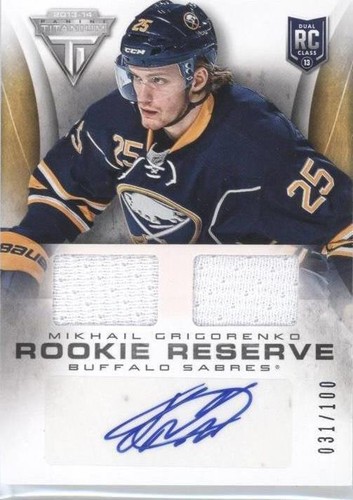 2013-14 Panini Titanium - Mikhail Grigorenko #RR-MIK