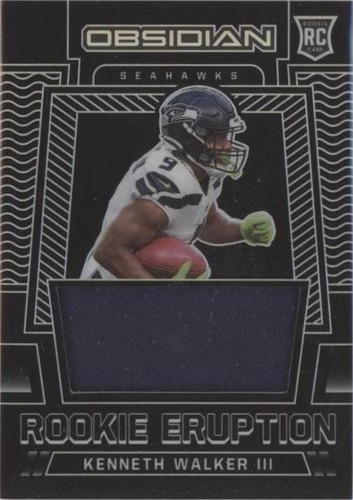 1of1 nfl kenneth walker Ⅲ seahawks auto Kenneth Walker III 2023 Panini Mosaic #221 Seattle Seahawks